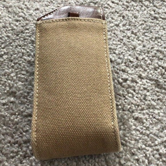 Rosetti - Small tan canvas carrying case with Velcro closure - Picture 6 of 6